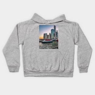 Pier 17 South Seaport Manhattan NYC Kids Hoodie